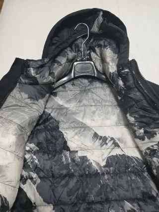 Parka Guess Negra Hombre