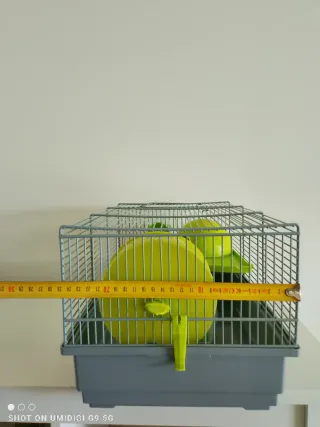 Jaula para hámster con accesorios