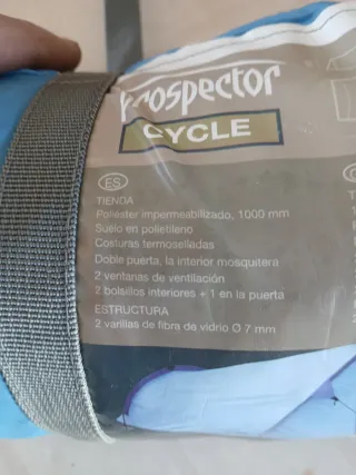 Tienda de campaña 2 personas