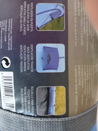 Tienda de campaña 2 personas