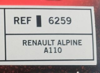 Scalextric Renault Alpine A110 Rally Montecarlo