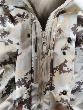 Giacca Parka Militare Gore-Tex Desert Esercito Ita