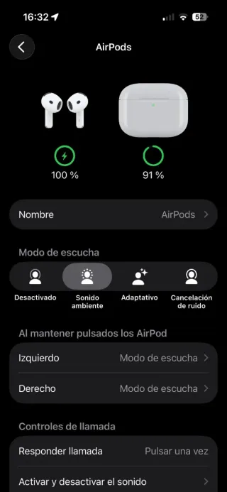 AirPods 4ta Generación con Cancelación de Ruido