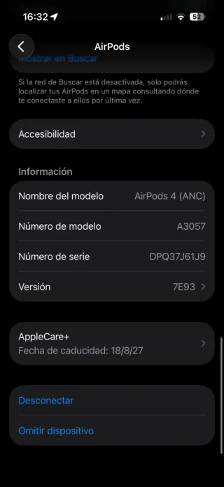 AirPods 4ta Generación con Cancelación de Ruido