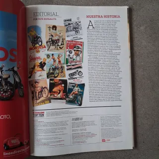Libro Revista Motociclismo Top Ten Qué recuerdos