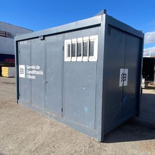 Caseta prefabricada 4x2,20m panel sándwich