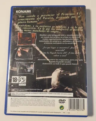 PS2 Silent Hill 3 Konami Survival Horror