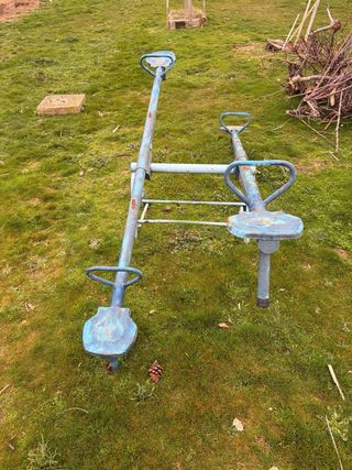 Columpios de hierro