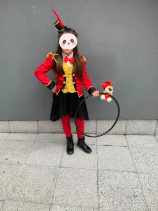 Disfraz Domadora Niña Talla 7-9 Años