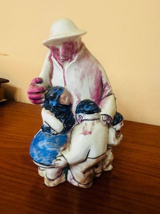 Figura Castelao Sargadelos Leñador