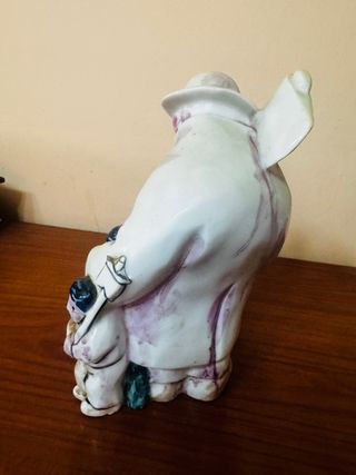 Figura Castelao Sargadelos Leñador