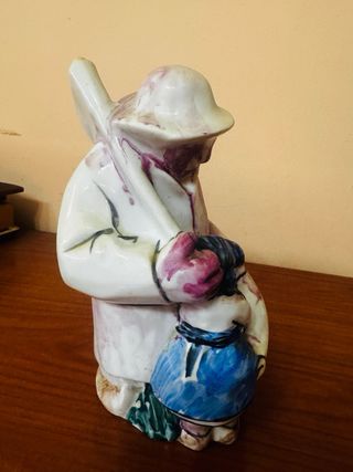 Figura Castelao Sargadelos Leñador