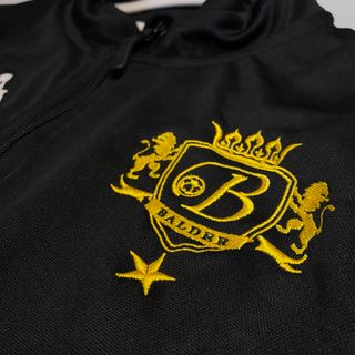 Sudadera Kappa Negra BALDER Personalizada