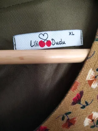 Vestido Vintage Lili Dudu Verde Oliva XL