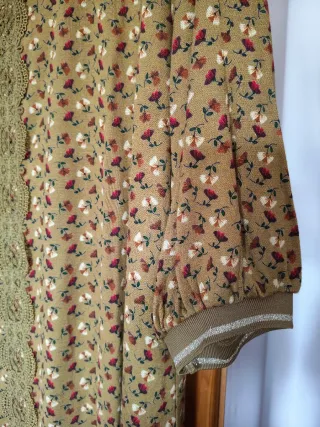 Vestido Vintage Lili Dudu Verde Oliva XL