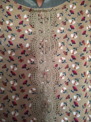 Vestido Vintage Lili Dudu Verde Oliva XL