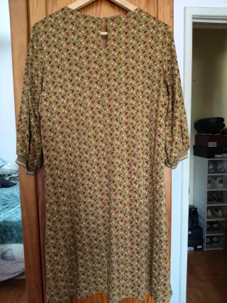Vestido Vintage Lili Dudu Verde Oliva XL