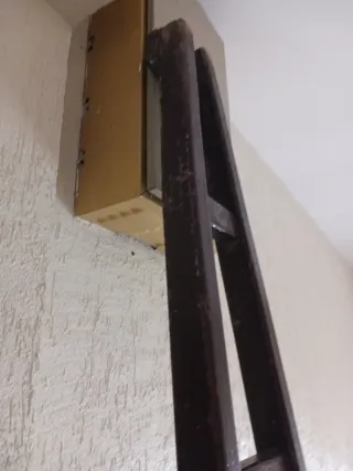 Escalera de madera antigua