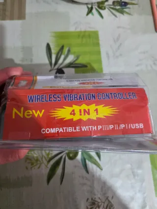 Mando inalambrico LEHUAI PS1/PS2 Negro