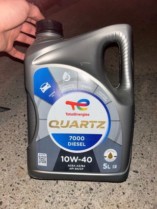 Aceite TotalEnergies Quartz 7000 Diesel 10W-40