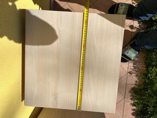 Coppia comodini con cassetto e vano a giorno