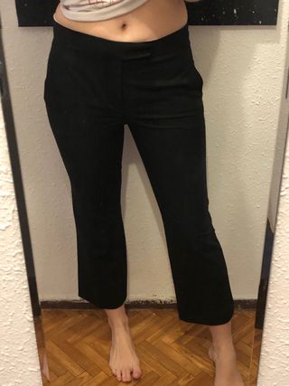 Pantalón de traje Zara negro talla S