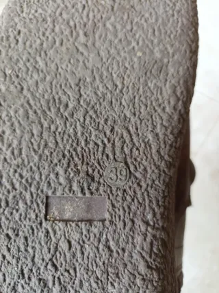 Botines de cuero marrón