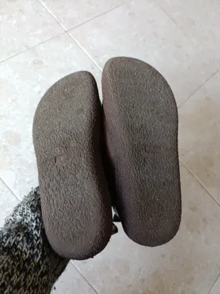 Botines de cuero marrón