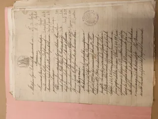 Documenti notarili 1900
