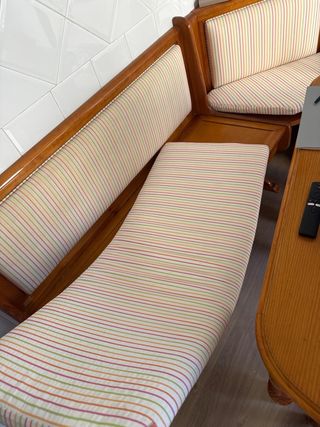 Rinconera de cocina tapizada