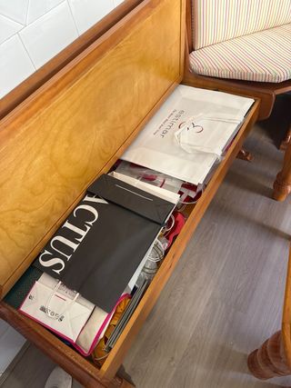 Rinconera de cocina tapizada