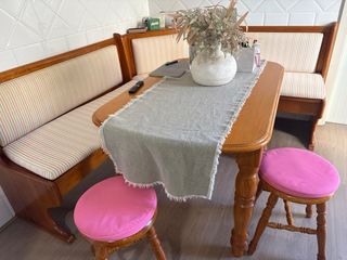 Rinconera de cocina tapizada