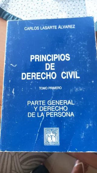 Principios de derecho civil