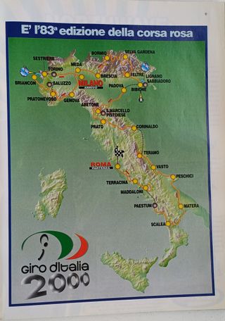 Giro d'Italia del 2000 rivista di Bici Sport