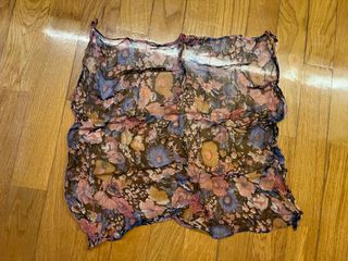 Pañuelo floral 30x30cm