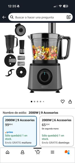 Procesador de alimentos Cecotec