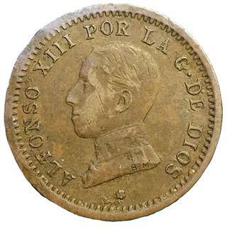 ESPAÑA 2 Céntimos Alfonso XIII 1912 *PC-V* *12*