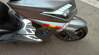 Moto Eléctrica Sunra Anger 125 Gris