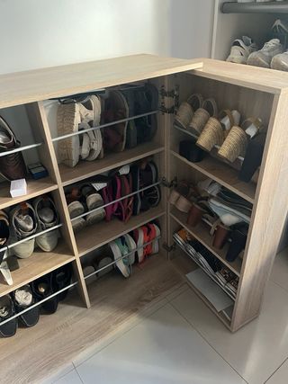 Zapatero color Roble Conforama