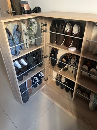 Zapatero color Roble Conforama