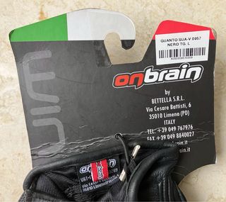 Guantes nuevos en piel OnBrain (L)