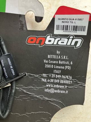 Guantes nuevos en piel OnBrain (L)