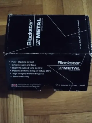Pedal Guitarra Blackstar LT Metal
