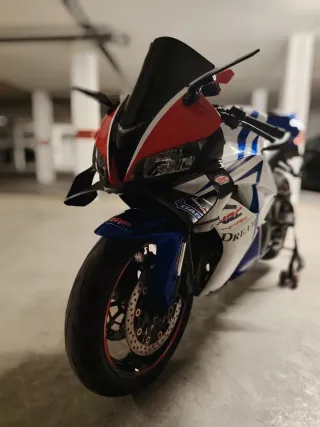 Honda CBR 600rr Sportbike Azul/Blanco