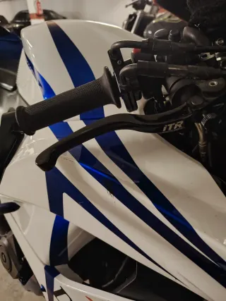 Honda CBR 600rr Sportbike Azul/Blanco