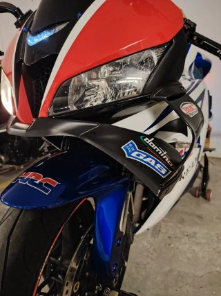 Honda CBR 600rr Sportbike Azul/Blanco