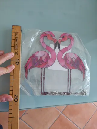 Acchiappa sole fenicotteri