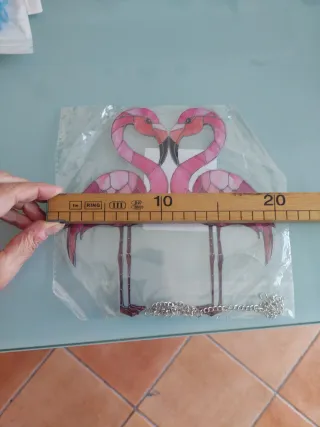 Acchiappa sole fenicotteri