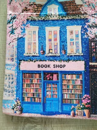 Funda de libro Book Shop sin estrenar