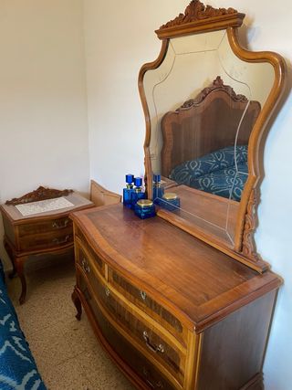 Set di mobili in legno vintage